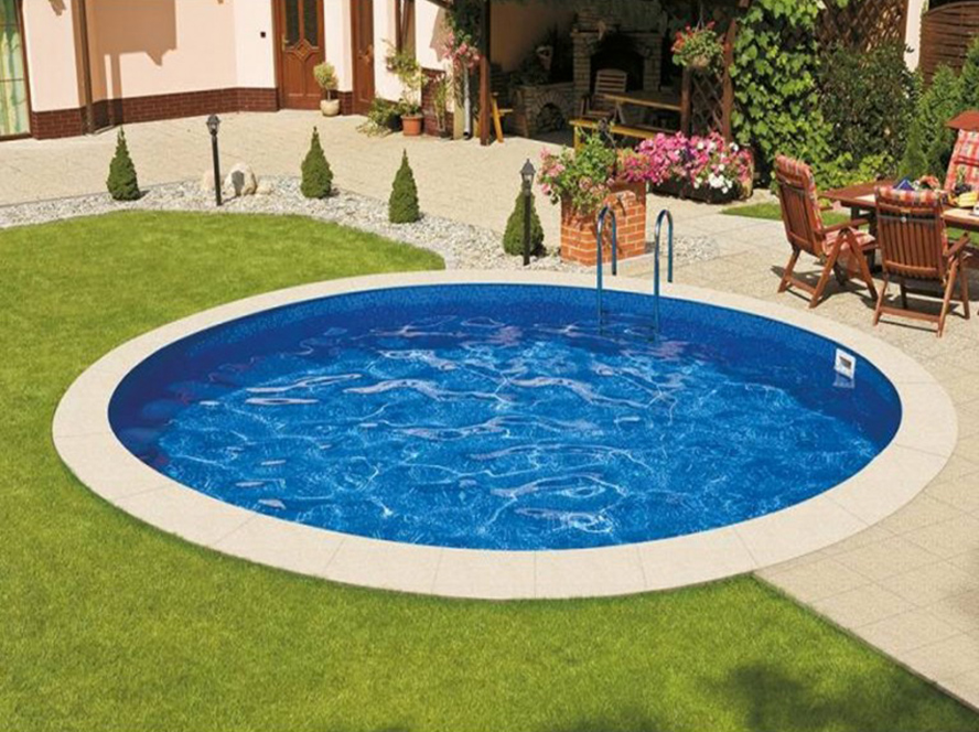 Морозоустойчивый бассейн Ibiza 5.0x1.5 м (голубой)